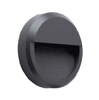 Nástenné vonkajšie svietidlo ASTON 8W/390lm, čierne, neutrálna biela