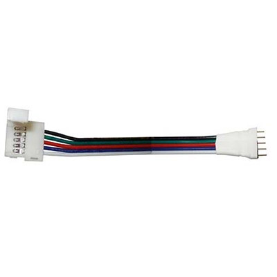 Konektor pre RGBW LED pásik 12mm P+K 5pin samec