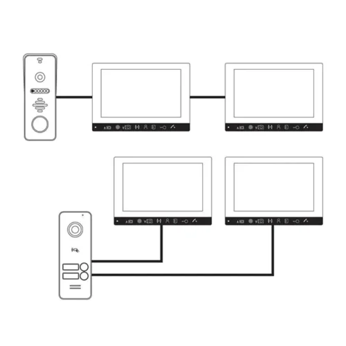 EMOS Monitor pre videovrátnik EM-10AHD