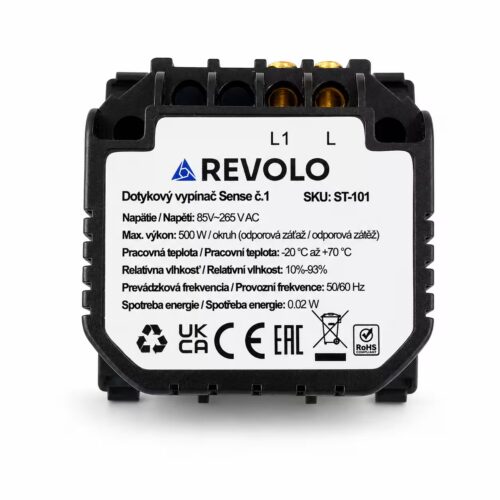 Revolo dotykový vypínač Sense č.1 - Modul – Obrázok 2