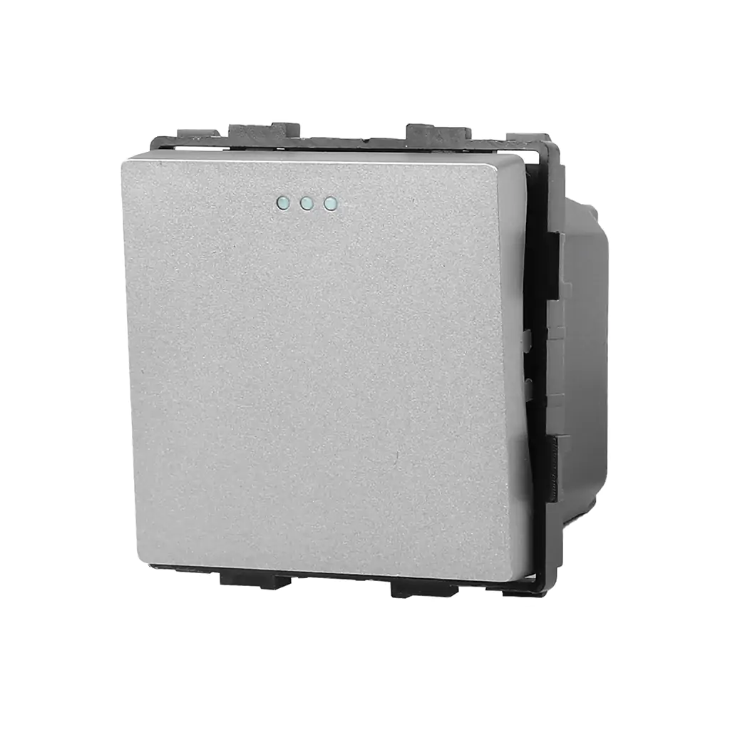 Mechanický vypínač Revolo č.1 - Sivý Revolo mechanický vypínač č.1 - Sivý modul