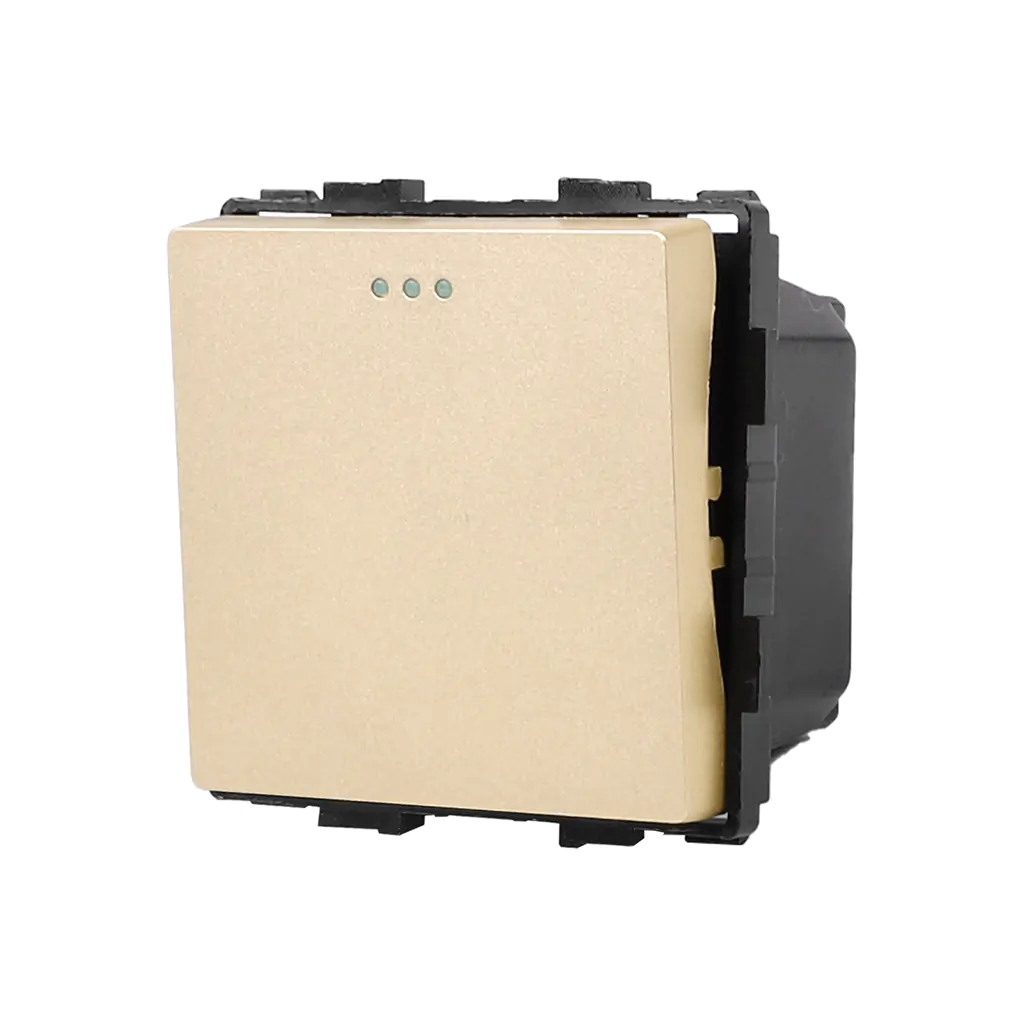 Mechanický vypínač Revolo č.1 - Zlatý Revolo mechanický vypínač č.1 - Zlatý modul