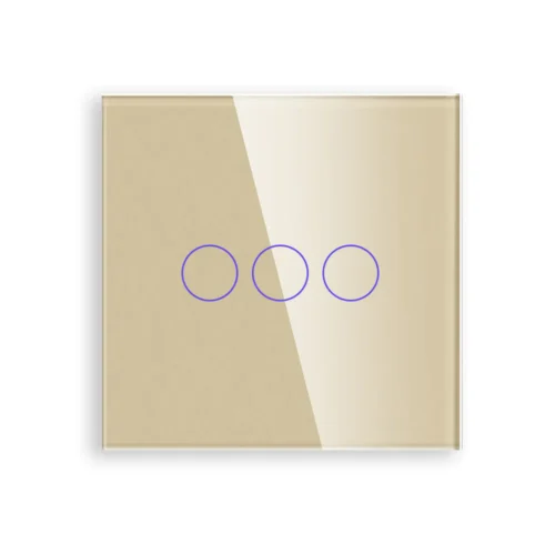 Sklenený panel C3-005 - Zlatý