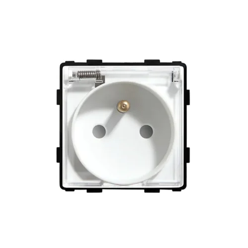 Revolo Touch elektrická vodeodolná zásuvka 16A / IP44 - Biely modul