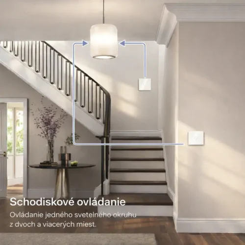 Schodiskové ovládanie dotykových vypínačov - Revolo