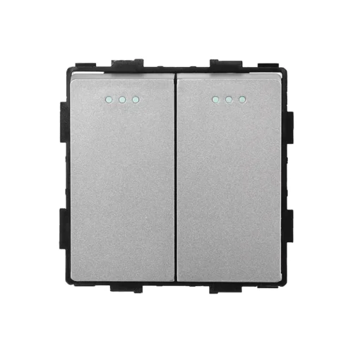 Revolo mechanický schodiskový vypínač č.5B - Sivý modul