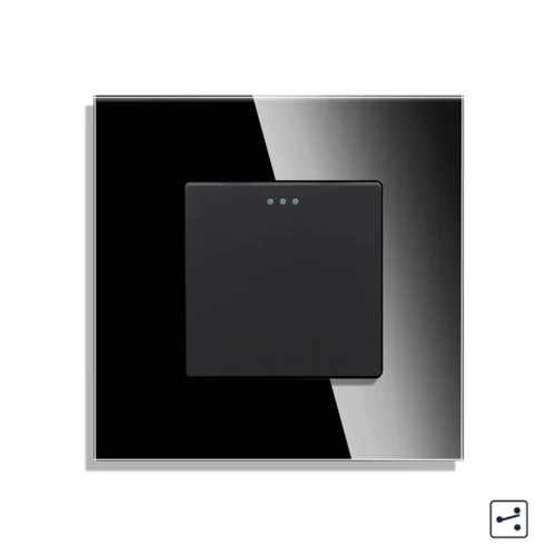 Revolo mechanický schodiskový vypínač č.6/č.7 - Čierny