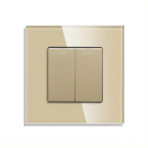 Revolo mechanický schodiskový vypínač č.5B - Zlatý